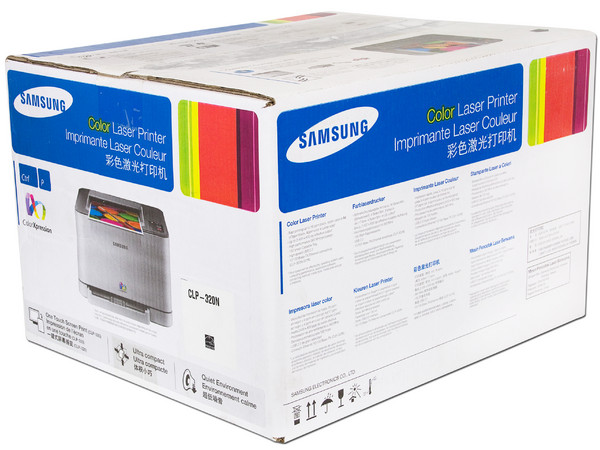 Samsung CLP-320N, la Impresora Láser a Color más Compacta y Silenciosa. hasta 17pp, 2400 x 600dpi, Ethernet, USB.