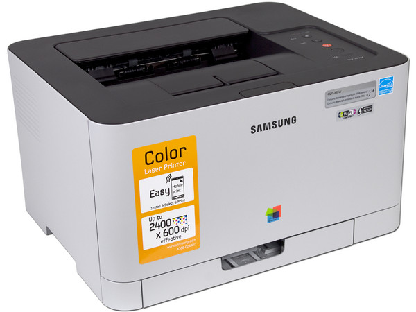Impresora Láser a Color Samsung CLP-365W, hasta 2,400 x 600 dpi,  WiFi, Ethernet, USB.