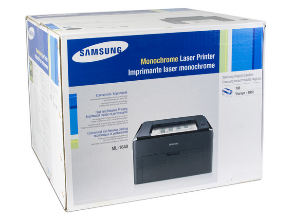 Impresora Láser Samsung ML-1640 de 17ppm, 1200x600 dpi, USB
