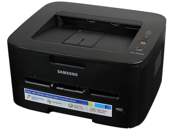 Impresora Láser Samsung ML-2525W Inalámbrica de hasta 24ppm, 1200x600 dpi, USB