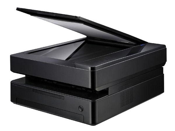 Multifuncional Samsung SCX-4500 Ultramoderna con Acabado Piano Negro: Impresora Láser Monocromática, Copiadora y Escáner