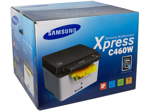 Multifuncional Samsung Xpress SL-C460W Impresora Láser a Color, Copiadora y Escáner, WiFi, Ethernet, USB.