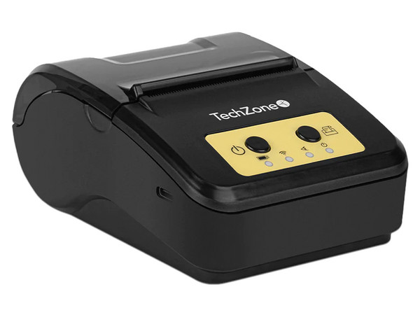 Impresora Térmica Inalámbrica TechZone TZBEP03 de 58mm, 203dpi, USB, Bluetooth.