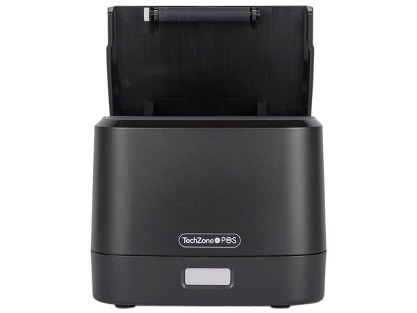 Impresora Térmica Para Punto de Venta TechZone TZPOIMT01, 203 DPI, Interfaz RJ-11, Color Negro.