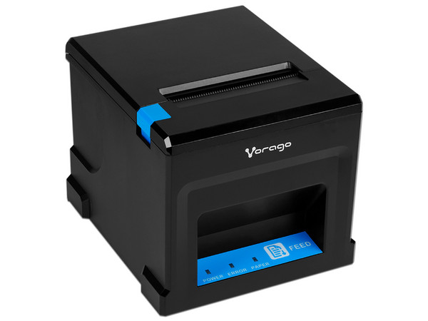 Impresora Térmica para Punto de Venta Vorago MNP-180, USB, LAN, Color Negro.