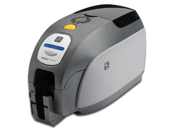 Impresora de tarjetas Zebra ZXP3, 300 x 300 dpi, USB 2.0. Color negro/blanco.