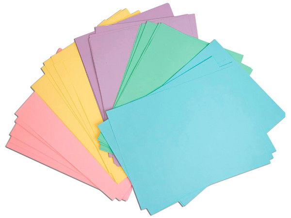 Papel APSA PB058, Tamaño Carta, Colores Pastel, Paquete con 500 hojas.