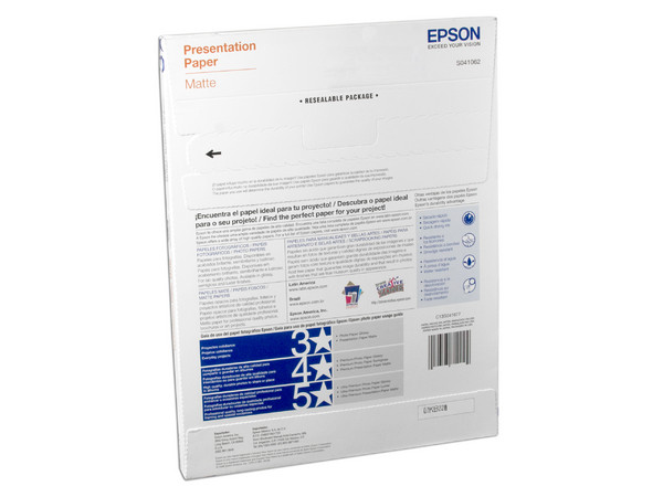 Papel Epson Photo Quality, Carta, 100 Hojas