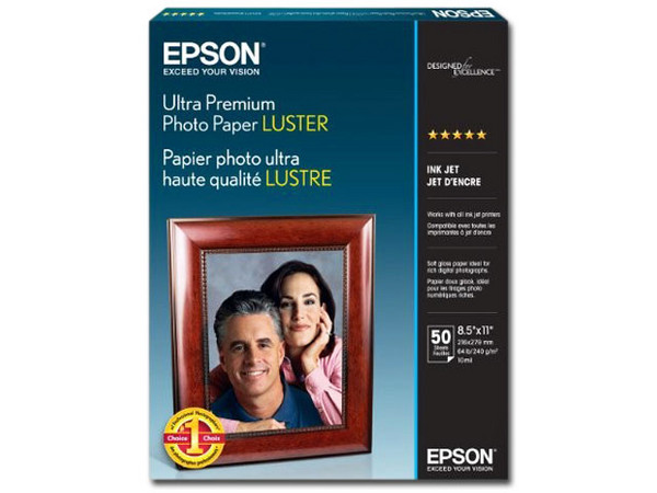 Papel Epson Fotográfico Luster S041405, Carta, 50 Hojas.