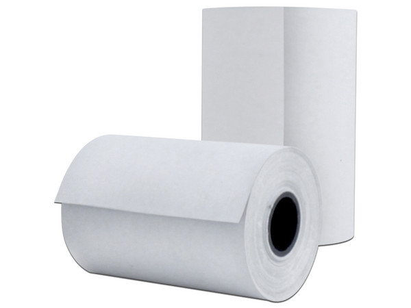 Rollo de Papel Térmico GHIA PTG80N de 80 x 70 mm. Color Blanco.