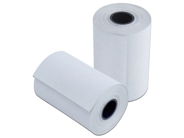 Rollo de Papel Térmico GHIA PTG80N de 80 x 70 mm. Color Blanco.