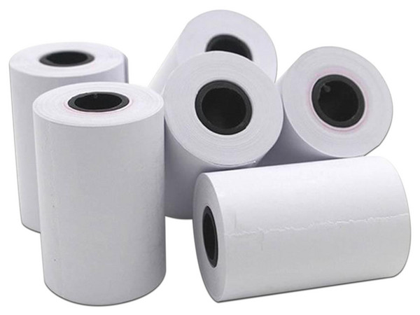 Paquete de 10 rollos de papel térmico Nextep NE-528, de 57x40mm.