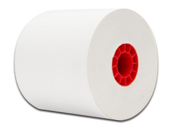 Rollo de papel Bond de 57 X 60 mm, 50 piezas. Color Blanco.