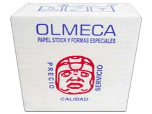 Papel para impresora Olmeca de 9.5