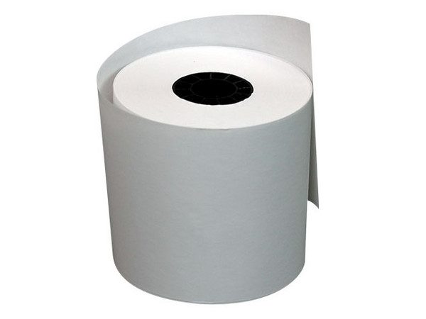 Rollo de Papel Térmico PCM, modelo T5736MMS12K, en blanco de 57 x 36mm