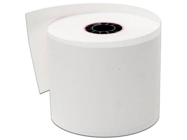 Rollo de Papel Térmico PCM T8070Y, 67mm x 80mm Color, Blanco, 50 Piezas.