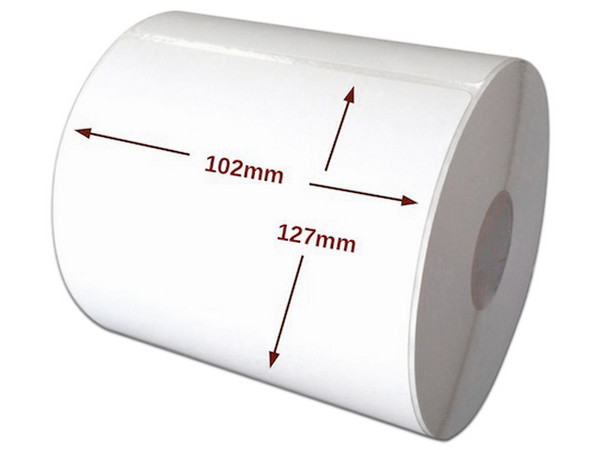 Rollo de Etiquetas POSline de 320 Etiquetas Térmicas, 102 mm x 127 mm.
