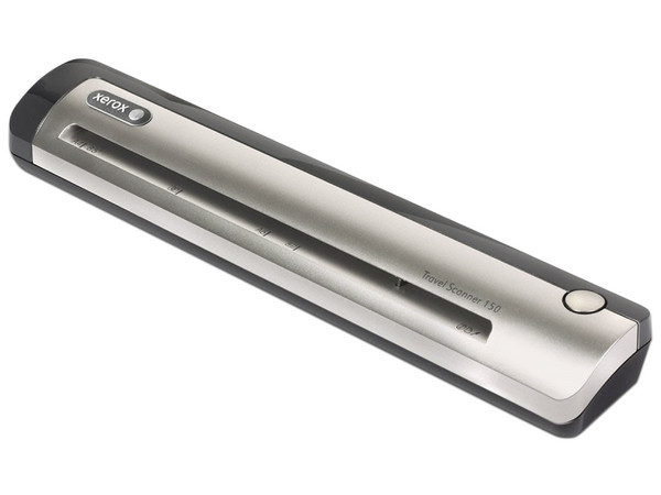Escáner de superficie plana Xerox Travel 150 con hasta 600 dpi, USB.