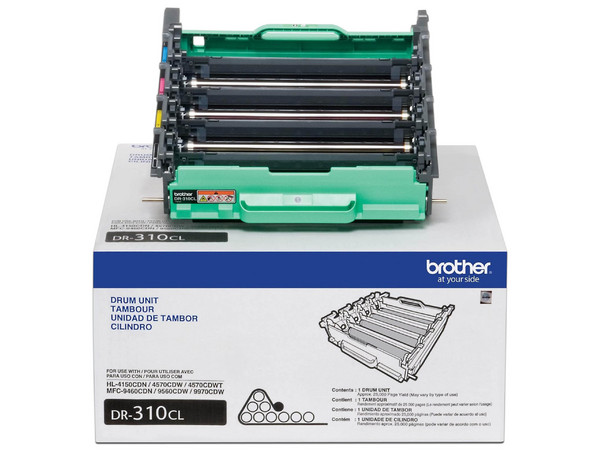 Tambor Brother DR310CL, hasta 25.000 Páginas. Color Negro.