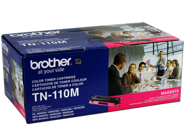 Cartucho de Tóner Brother Magenta, Modelo: TN-110M