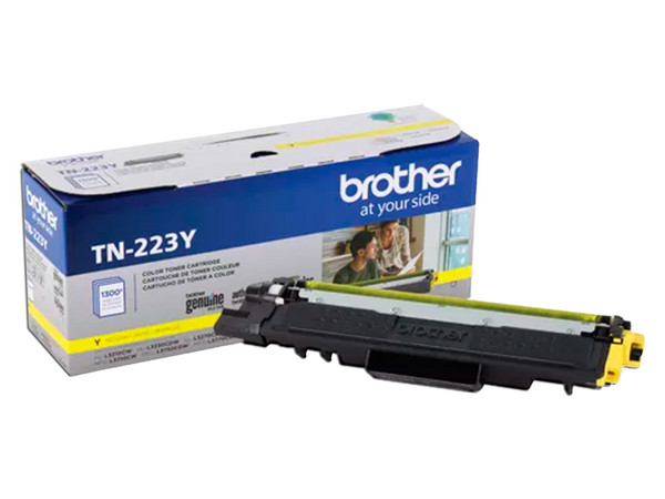Cartucho de Tóner Brother Amarillo, Rendimiento Estandar, Modelo: TN-223Y.