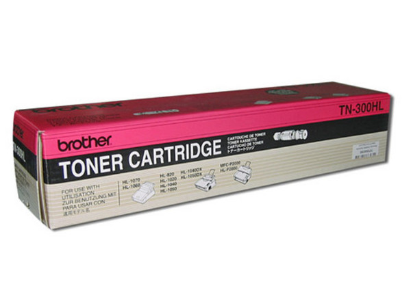 Cartucho de Toner Brother Negro, Modelo: TN-300HL