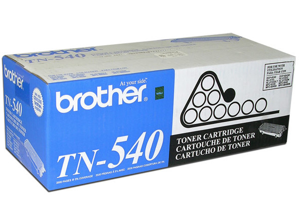 Cartucho de Toner Brother Negro, Modelo: TN-540