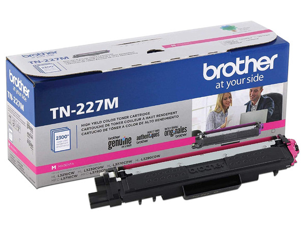 Cartucho de Tóner Brother Magenta, Modelo: TN227M.