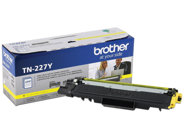 Cartucho de Tóner Brother Amarillo, Modelo: TN227Y.