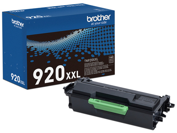 Cartucho de Tóner de Alto Rendimiento Brother TN920XXL, Hasta 11,000 Páginas, Color Negro.