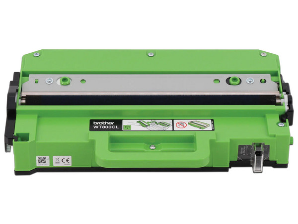 Charola de Residuos de Toner Brother WT800CL, Rendimiento de Hasta 100000 Paginas A4. Color Negro.