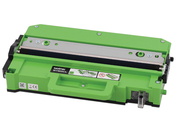 Charola de Residuos de Toner Brother WT800CL, Rendimiento de Hasta 100000 Paginas A4. Color Negro.
