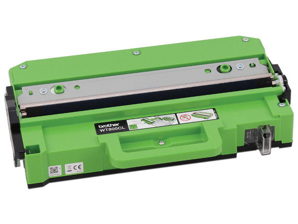 Charola de Residuos de Toner Brother WT800CL, Rendimiento de Hasta 100000 Paginas A4. Color Negro.
