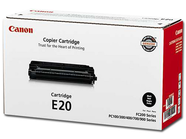 Cartucho de Tóner Canon E20 Negro, Modelo: 1492A002CA.