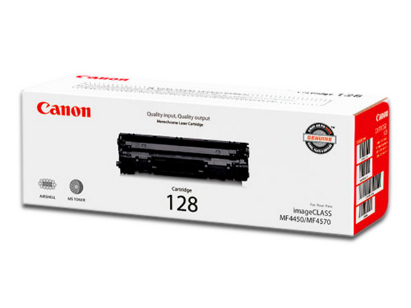 Cartucho de Tóner Canon 128 Negro, Modelo: 3500B001AA.