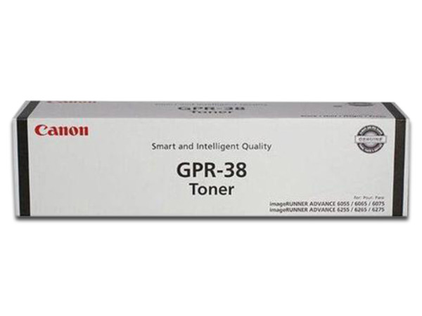 Cartucho de Tóner Canon GPR-38, Negro, Modelo: 3766B003AA.
