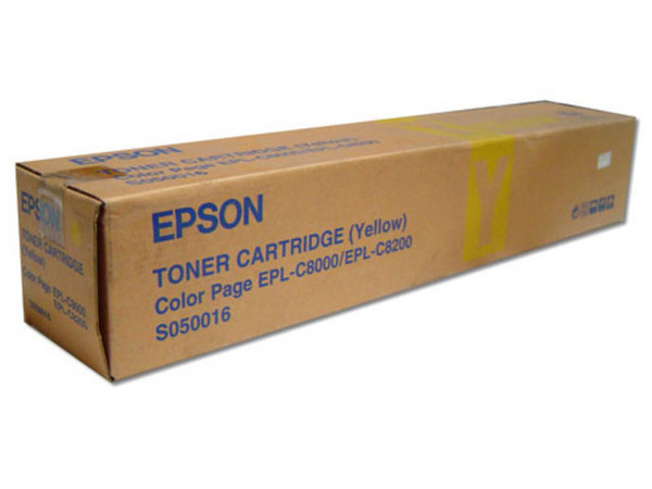 CARTUCHO TONER EPSON AMARILLO Modelo: S050016