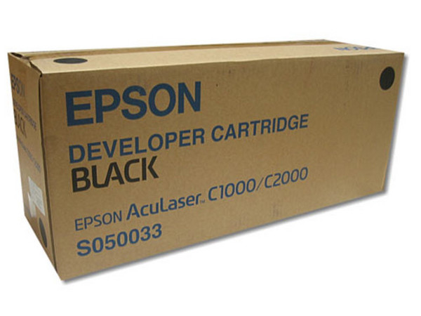 Cartucho de Tóner Epson Aculaser Negro, Modelo: S050033.