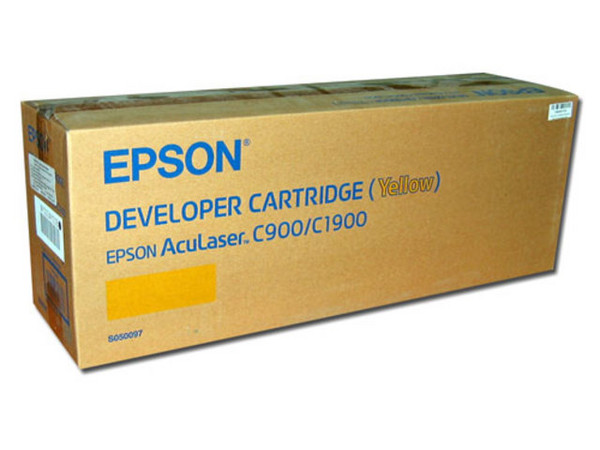 Cartucho de Tóner Epson Aculaser Amarillo, Modelo: S050097.