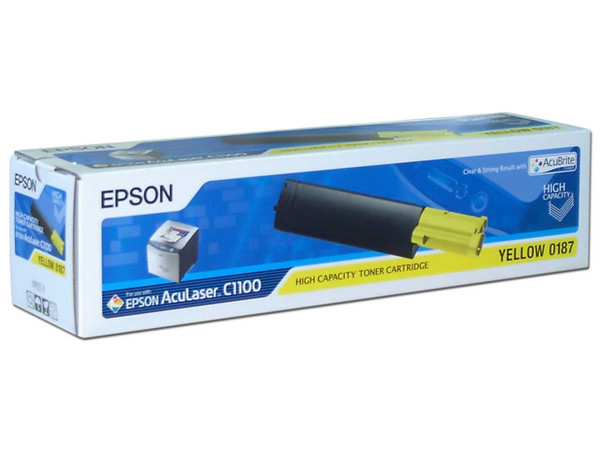 Cartucho de Toner Epson Modelo: S050187 Amarillo