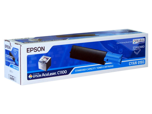 Cartucho de Toner Epson C1100 Cian Modelo: S050193.