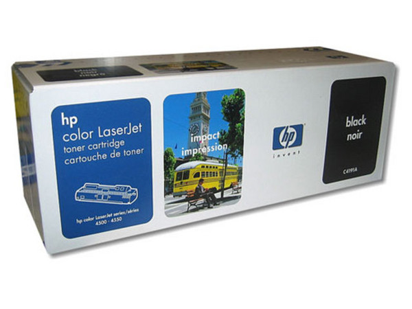 Cartucho de Tóner HP Modelo: C4191A, Negro
