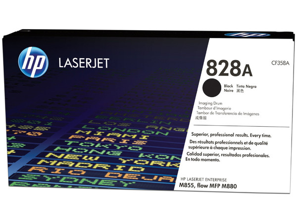 Tambor de creación de imágenes original HP LaserJet 828A Negro (CF358A).