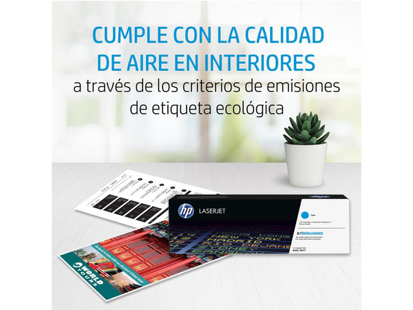 Tóner para impresora HP 410A Magenta Laserjet Original (CF413A).