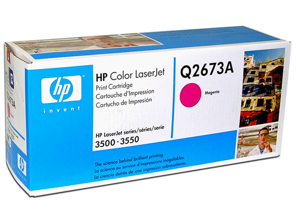 Cartucho de tóner HP 309A Magenta Laserjet Original (Q2673A).