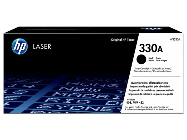 Cartucho de tóner HP 330A Negro LaserJet Original (W1330A).