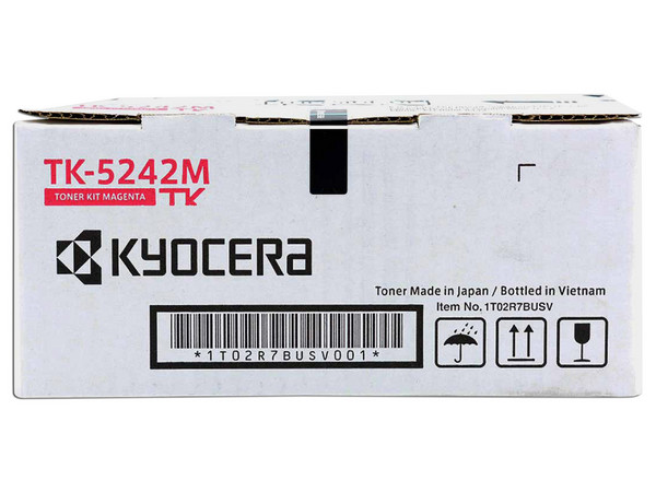Cartucho de Tóner Kyocera TK-5272M, Color Magenta.