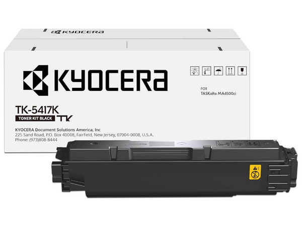 Tóner Kyocera TK-5417K, Color Negro, Rendimento de Hasta 20,000 Impresiones.