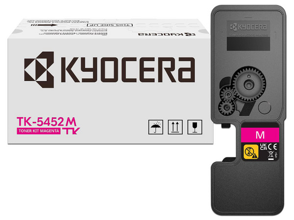 Cartucho de tóner Magenta, Kyocera, Modelo: TK-5452M