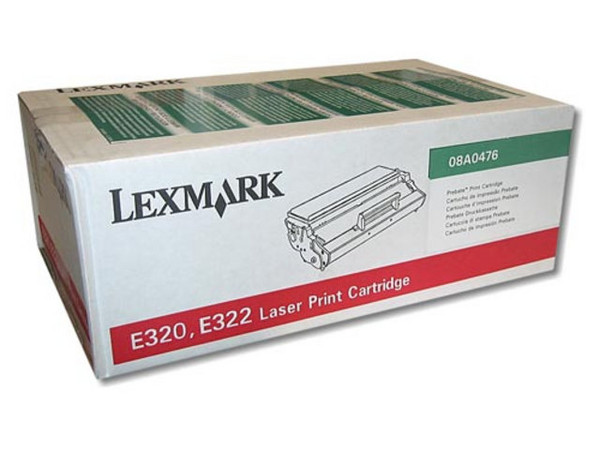 CARTUCHO TONER LEXMARK LASER E Modelo: 08A0476